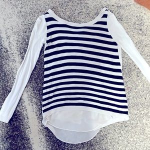 Express striped sweater